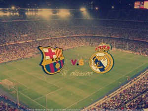Watching Barca vs RM. Ah..the sheer delight! (Picture Courtesy: http://www.scaryfootball.com)